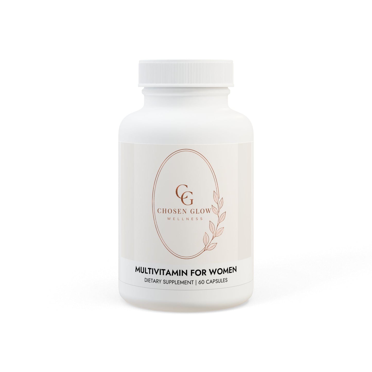 Chosen Glow Wellness Multivitamin for Women Supplement (60 Capsules)