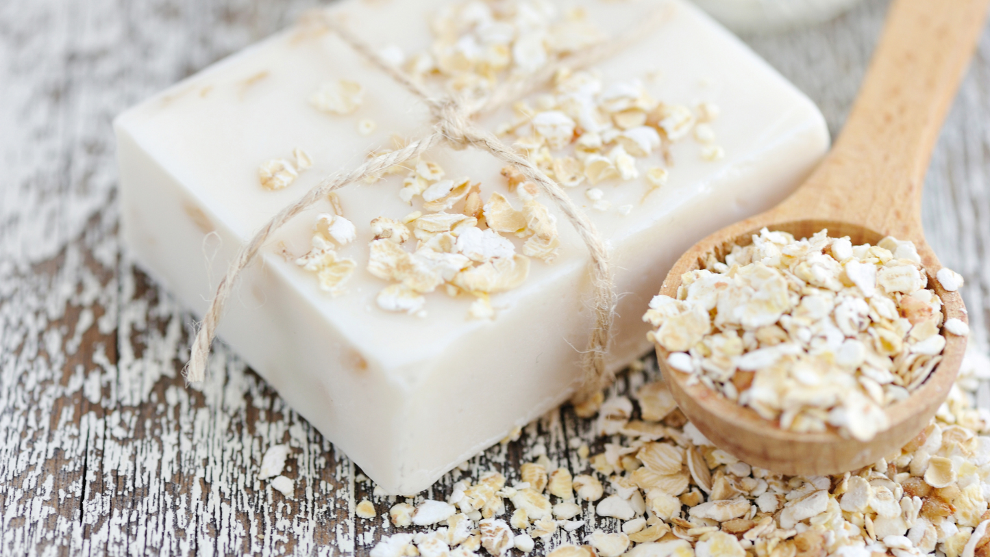 Unscented Oatmeal Cold Process Soap